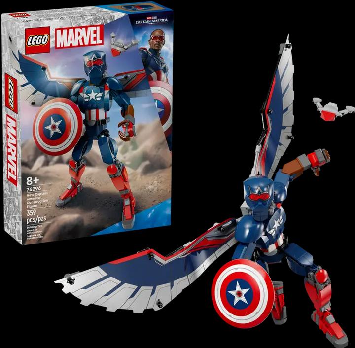 Image du produit LEGO Nouveau Captain America figure de construction (76296, LEGO Marvel)
