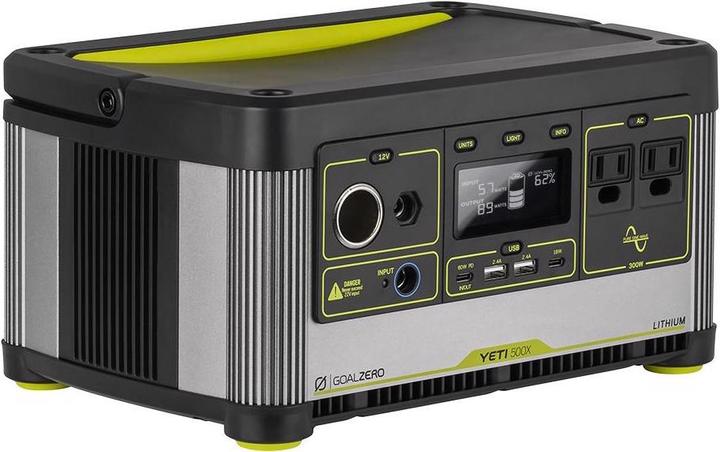 Actual product image Goal Zero Power Station Yeti 500X 505 Wh (600 W)