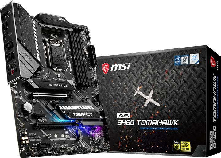Image du produit MSI MAG B460 TOMAHAWK (LGA 1200, Intel B460, ATX)