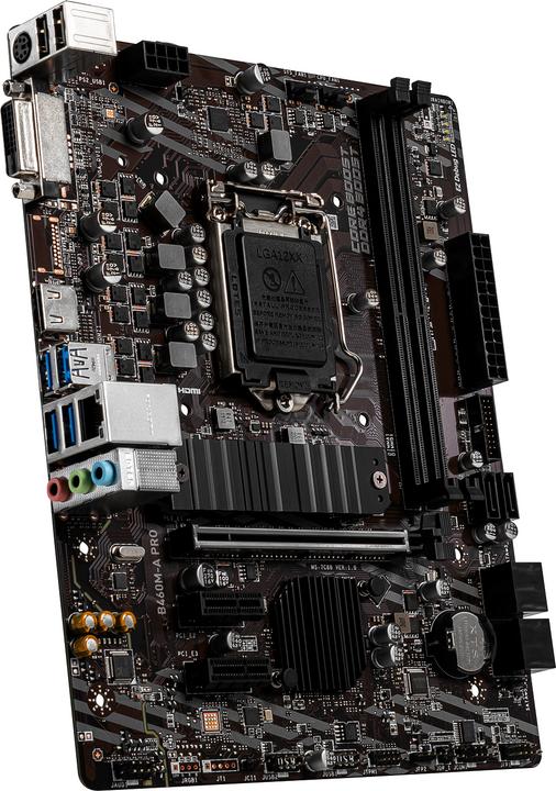 Produktbild MSI B460M-A PRO (LGA 1200, Intel B460, mATX)