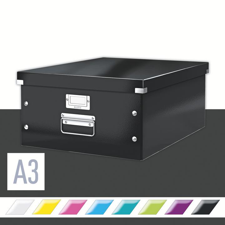 Image du produit Leitz Boîte de stockage WOW Click & Store (A3)