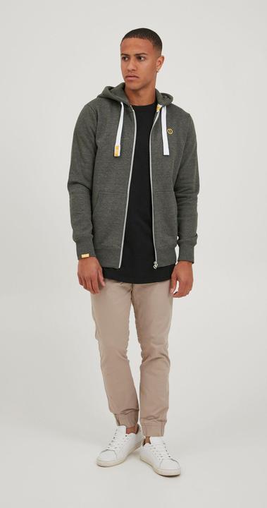Immagine prodotto Solid BennZip Felpa Con Cappuccio Giacca Tuta Da Uomo Con Cappuccio Stampa (S)