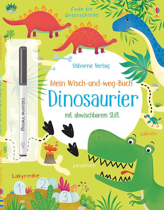 Actual product image My Wipe and Go Book: Dinosaurs (German, Kirsteen Robson)