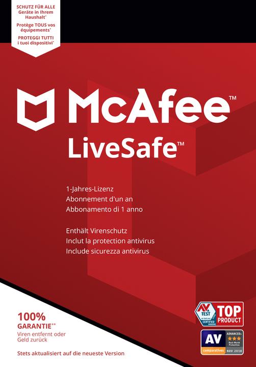 McAfee LiveSafe (12 Monate)