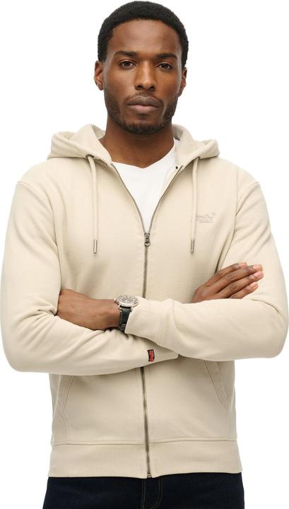 Actual product image Superdry Sweatjacke Casual Figurbetont Essential Logo Zip Hoodie (L)