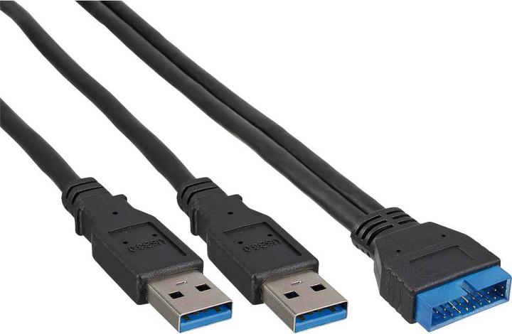 Actual product image InLine USB 3.0 adapter cable (0.40 m)