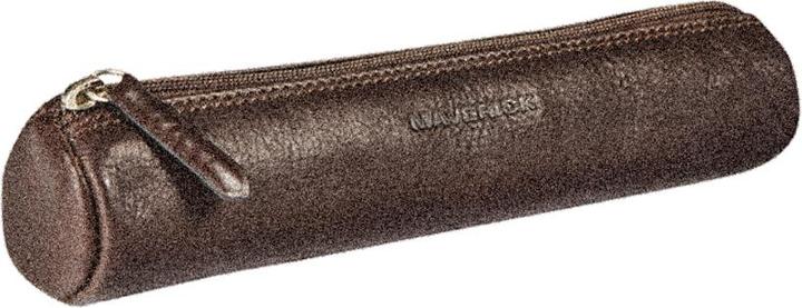Image du produit Maverick Brown petite trousse ronde cuir, brun