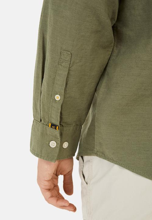 Produktbild Camel Active Langarm-Leinenhemd mit Soft-Wash-Veredelung (XXL)