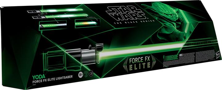 Produktbild Hasbro Star Wars The Black Series Yoda Premium Force FX Elite Lichtschwert