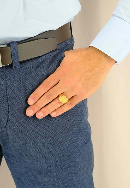 Immagine prodotto Muau Anello a disco (54, Oro 750/18 K)