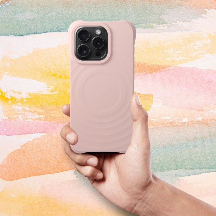 Image du produit OEM Back panel cover Silicone Zephyr Mag Cover compatible with MagSafe do IPHONE 16 PLUS pink (Apple iPhone 16 Plus)