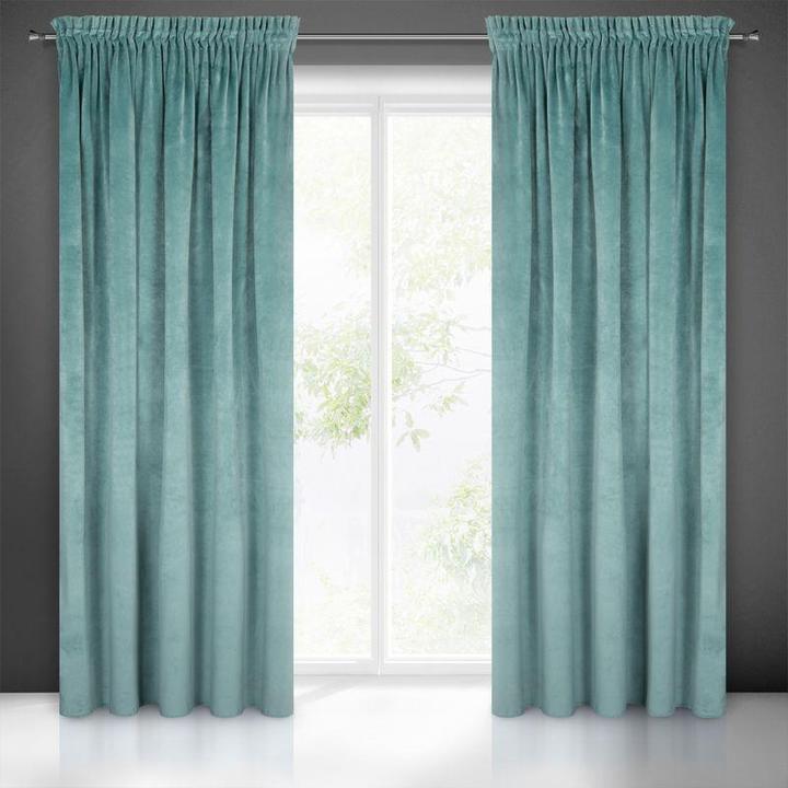 Actual product image Eurofirany Night curtain made of soft velvet DIVA LINE RIA 140X270 cm, strip / tunnel / hooks, 300 g (140 x 270 cm)