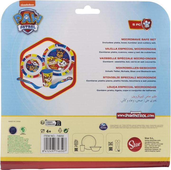 Produktbild Stor Paw Patrol Geschirr-Set