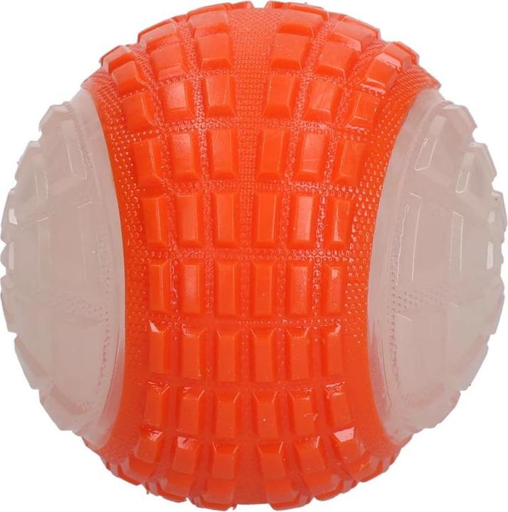 Produktbild Dog Comets Glow in the Dark Moon Orange L (Ballspielzeug Hund)