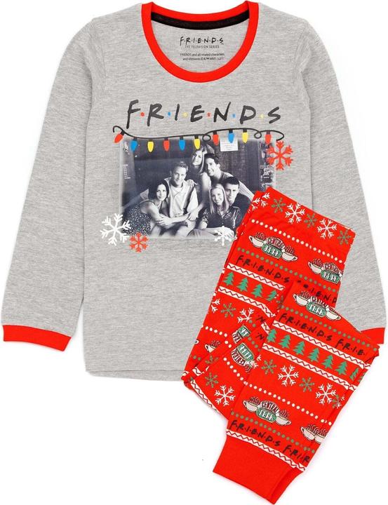 Friends Schlafanzug Mädchen Weihnachtliches Design