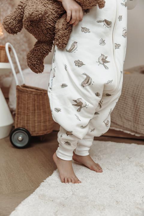 Productafbeelding Meyco Robin baby winterslaapzak trui met mouwen (92 cm, 2,5 TOG)