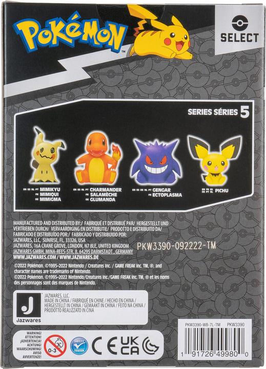 Produktbild Jazwares Pokémon Vinyl Figur Glumanda 8 cm