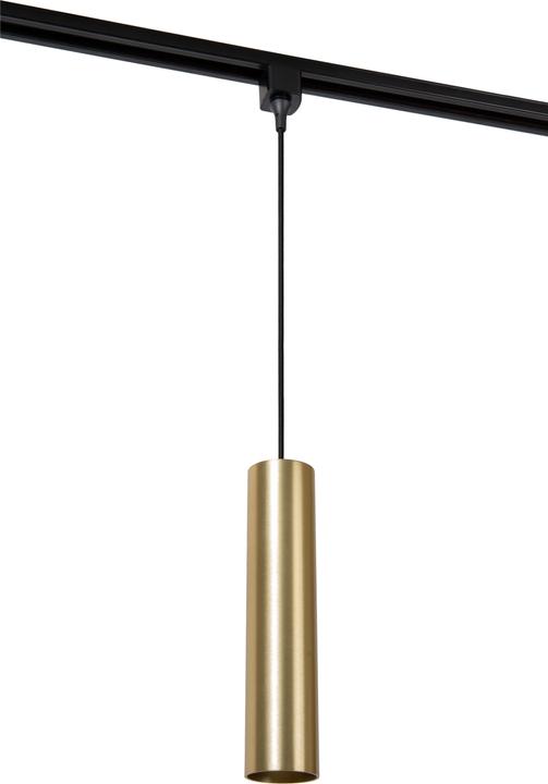Lucide TRACK FLORIS pendel - Schienensystem - 1xGU10 - Mattes Gold / Messing 09955/01/02 (GU10)