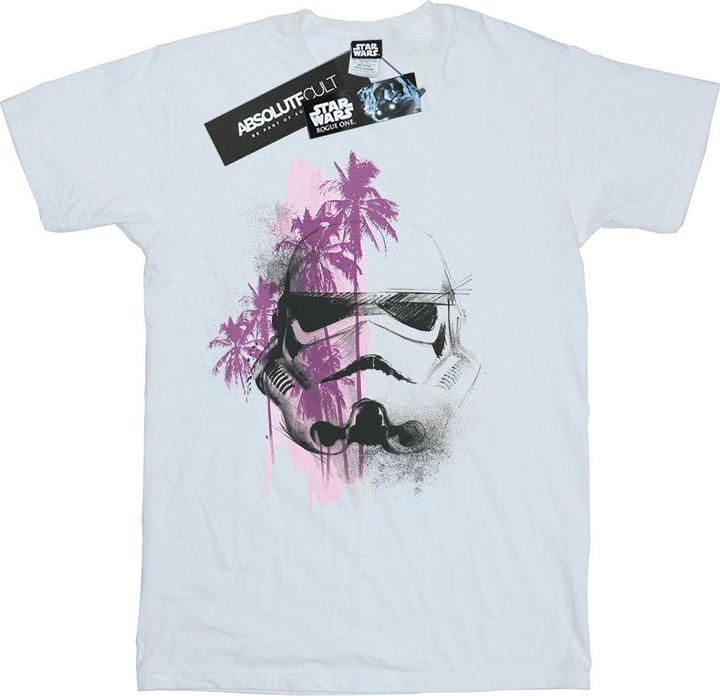 Star Wars Rogue One Stormtrooper Palm Trees TShirt Jungen