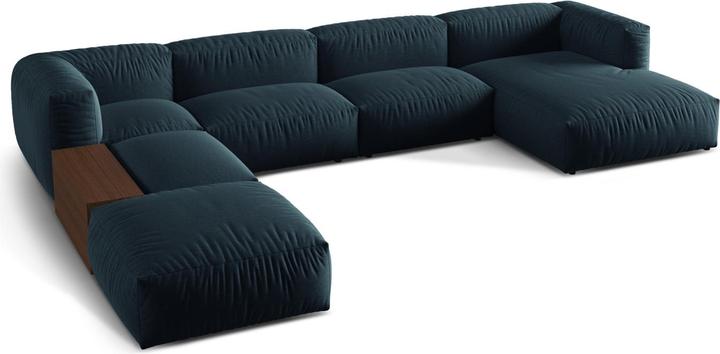 Actual product image Micadoni Modular Panoramic Left Corner Sofa, "Martina", 5 Seats, 406x280x75 Made in Europe (Sofa landscape)