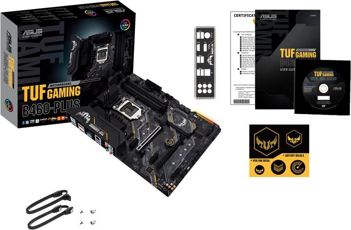 Immagine prodotto ASUS TUF GAMING B460-PLUS (LGA 1200, Intel B460, ATX)