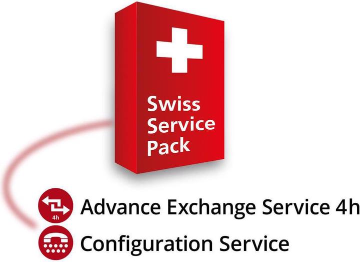 Actual product image Zyxel Warranty Swiss Service Pack 4h, CHF 1000 - 2999 2 yrs. (1 Devices, 24 months)