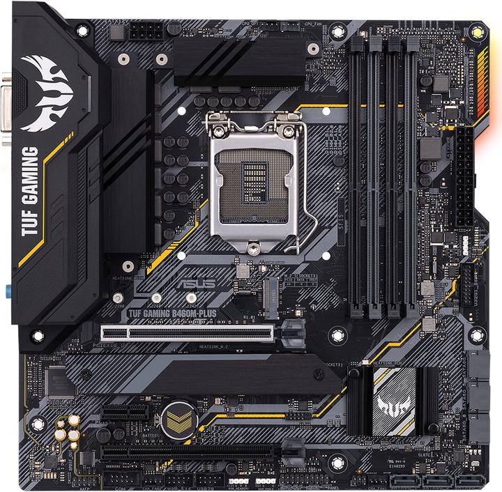 Produktbild ASUS TUF GAMING B460M-PLUS (LGA 1200, Intel B460, mATX)