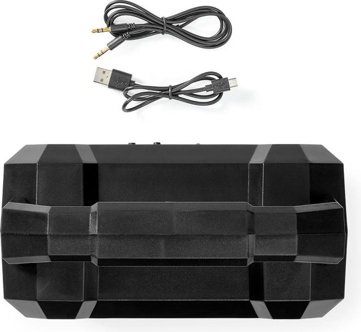 Produktbild Nedis SPBT1003BK Bluetooth - Lautsprecher (13 h, Stromversorgung über USB)