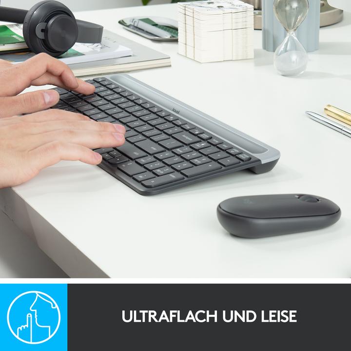 Actual product image Logitech MK470 (DE, Wireless)