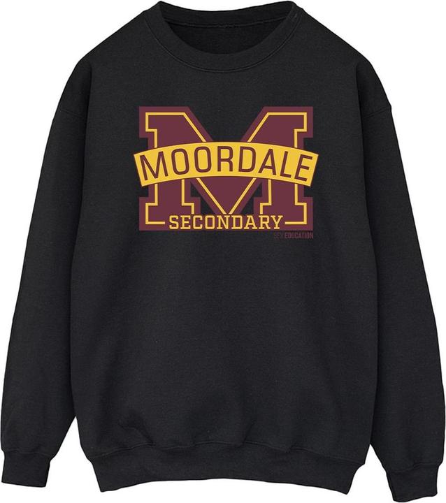 Netflix Sex Education Moordale M Logo 2 Sweatshirt