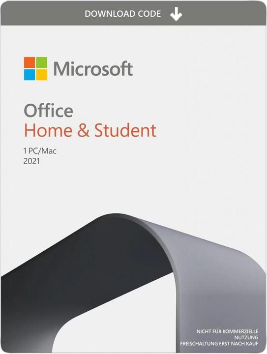 Actual product image Microsoft Office Home & Student 2021 - Licence - 1 PC/Mac - Download - ESD - National Retail - Win (1 User, unlimited)
