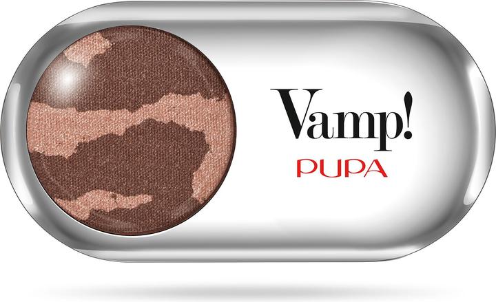 Produktbild Pupa Milano Highly pigmented eyeshadows Vamp! (Compact Eyeshadow) 1.5 g - Shade: 408 Brown On Fire (408 Brown On Fire)