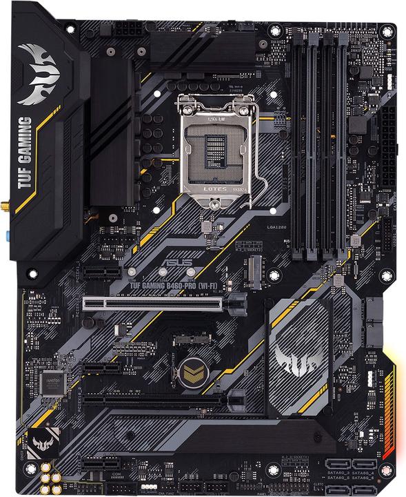Image du produit ASUS TUF GAMING B460-PRO (WI-FI) (LGA 1200, Intel B460, ATX)