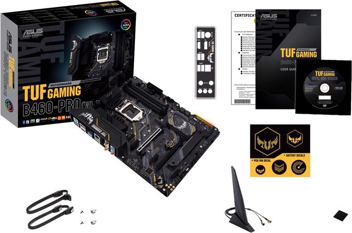 Image du produit ASUS TUF GAMING B460-PRO (WI-FI) (LGA 1200, Intel B460, ATX)