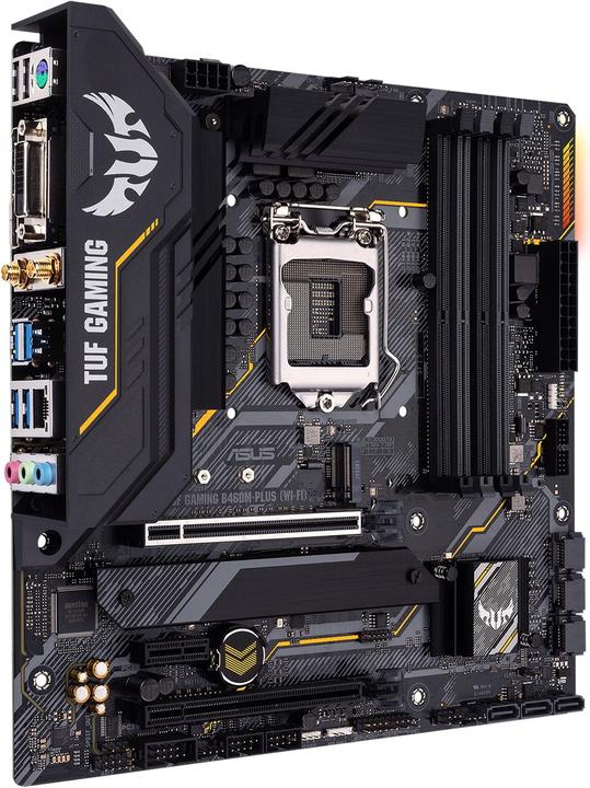 Produktbild ASUS TUF GAMING B460M-PLUS WI-FI (LGA 1200, Intel B460, mATX)