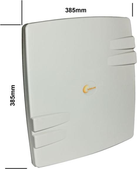 Image du produit Allnet Flat-Patch Antenna 385 N-Type Antenne réseau 15dBi (WiFi)