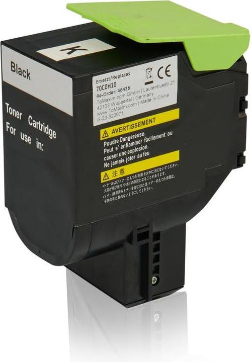 Produktbild Inkadoo Toner kompatibel zu Lexmark 70C0H10 / 700H1 Toner, schwarz Schwarz (BK)