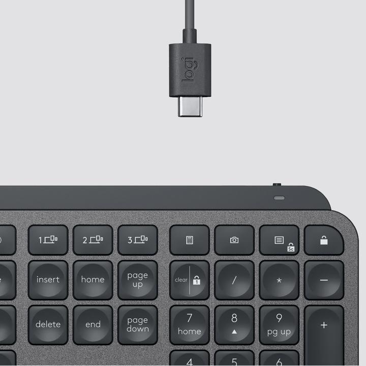 Image du produit Logitech MX Keys Plus (DE, Sans fil)