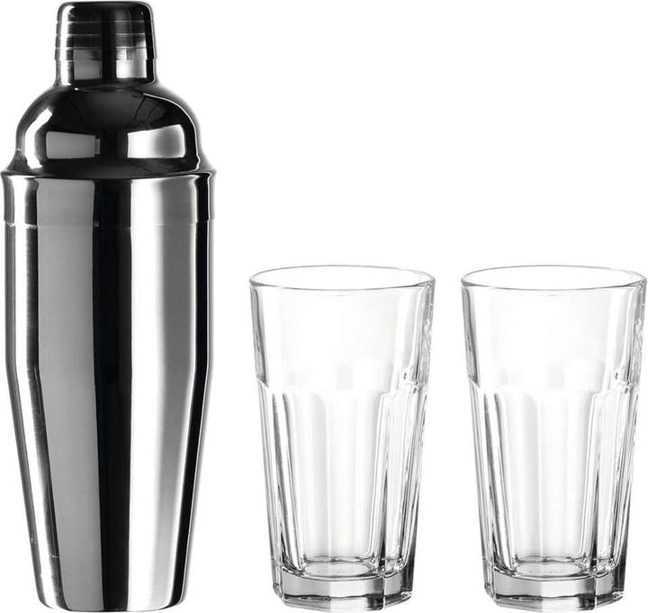 Actual product image Leonardo Drinking glass set of 2 with shaker limit