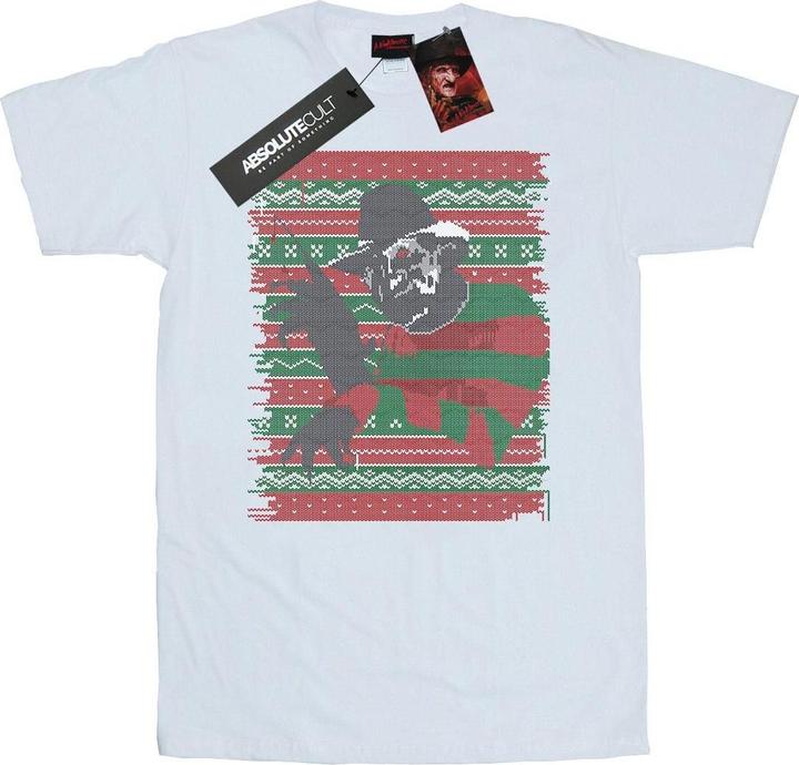Absolute Cult Christmas Fair Isle TShirt (S)