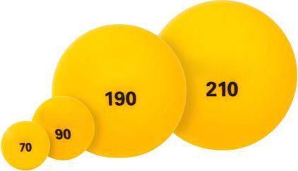 Produktbild Sport-Tec Schaumstoffball unbeschichtet, Ø 7 cm, gelb