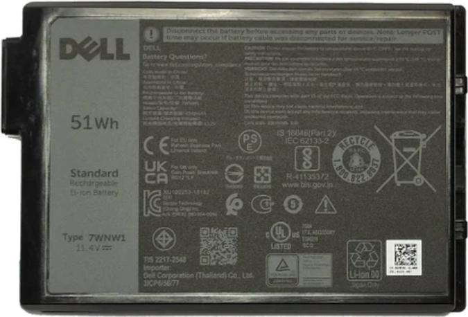 Produktbild Origin Storage Dell Battery Latitude 5420 Rugged 3C 51WHR (1 Zellen, 4580 mAh)