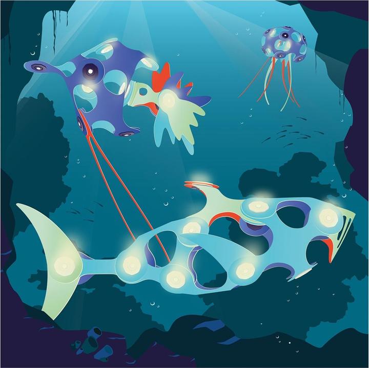 Actual product image Clixo Ocean Creatures
