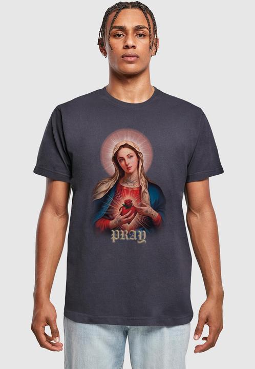 Actual product image Mister Tee Praying Mary Tee - 142561 (M)