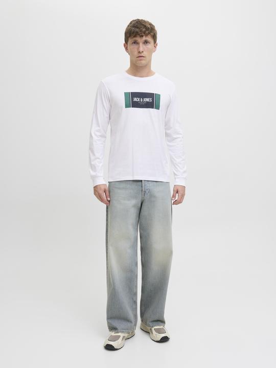 Actual product image Jack & Jones Logo Langarm-T-Shirt Langarm-T-Shirt (M)