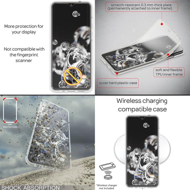 Actual product image Nalia 360 degree mobile phone case (Samsung Galaxy S20+)