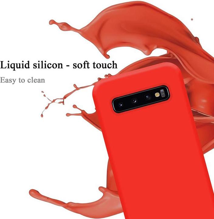 Image du produit Cadorabo TPU Liquid Silicone Case Cover (Samsung Galaxy S10)