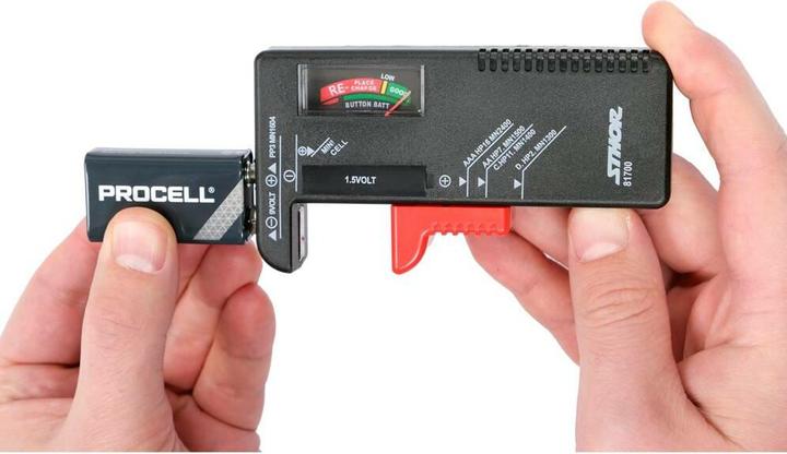Image du produit Toya Sthor Tester Baterii 1,5v Oraz 9v