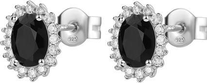 Brosway Elegant silver earrings Fancy Mystery Black FMB13