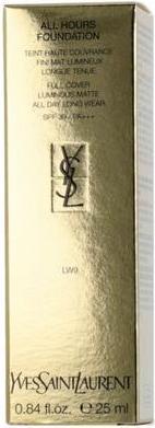 Actual product image Yves Saint Laurent All Hours Foundation Light Warm 9 Fl 25 ml (No. 09 - Light Warm)